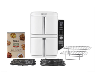 Ninja Frytkownica beztłuszczowa DoubleStack XL biały SL400EUWH - 1286361 - zdjęcie 2